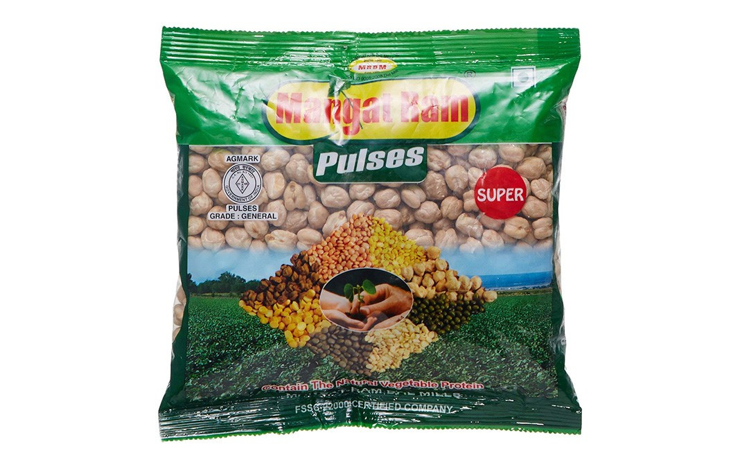 Mangat Ram Safed Chana (Dollar)    Pack  500 grams